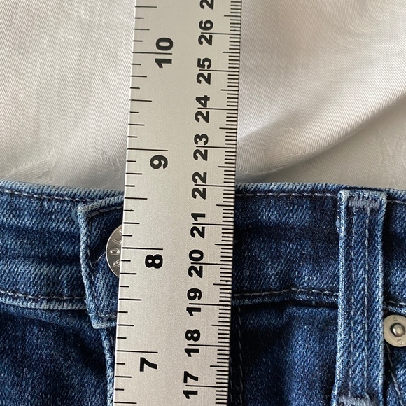 AG Adriano Goldschmied STEVIE Ankle Jeans Slim Straight Size 25R - Picture 15 of 16